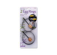 Rysons Non-stick 2 Egg Rings for cooking