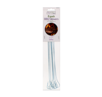 Rysons reusable metal BBQ skewers 8 pack