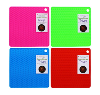 Rysons Square Silicone Trivet for protecting kitchen surfaces