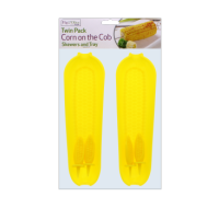Rysons Corn-On-The-Cob Trays and Skewers Twin Pack