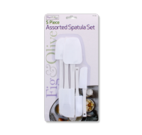 Rysons 5 Piece Assorted Silicone Spatula Set