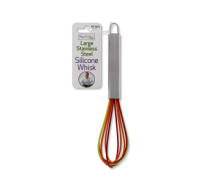 Rysons large stainless steel silicone whisk