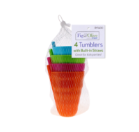 Rysons Tumblers With Straw 4 pc set