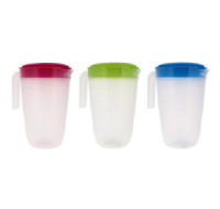 2L Plastic Pitcher Jug with Lid