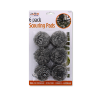 Scouring pads 6 pack for wholesale cleaning supplies