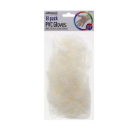 PVC cleaning gloves 18 pack for wholesale