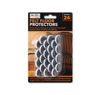 24 pack of felt furniture floor protectors