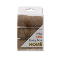 Rysons brand brown polypropylene binding twine 3 pack