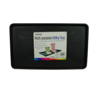 Rysons large black plastic protective floor and utility tray