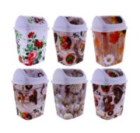 Small printed dustbin with custom print by Rysons