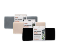 Rysons Super Absorbent Microfibre Dish Drying Mat assorted colours