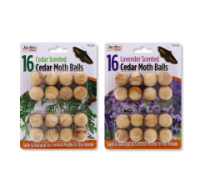 Rysons Cedar Moth Balls 16 Pack Natural Lavender