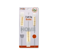 Rysons Soft Tip Brushes 3 Pack for delicate cleaning tasks