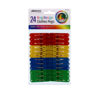 Rysons Clothes Pegs Ring Design 24 Pack