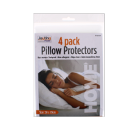 Pack of 4 non-woven pillow protectors