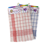 Rysons Candy Check Tea Towel 3-Pack