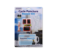 Bike Puncture Repair Kit with patches and adhesive