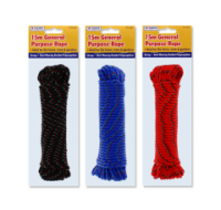 15 meter general purpose rope coiled