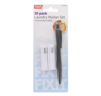 Rysons Laundry Marker Set with 30 Iron-On Name Tags