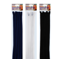 Rysons 40cm Assorted Colour Zips 6 Pack