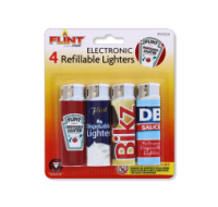 Rysons Electronic Lighters Food Label 4 Pack