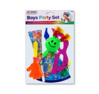 Rysons boys' birthday hat and blower party favour set