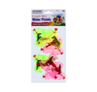 Rysons Mini Water Pistols 6 Pack assorted colours