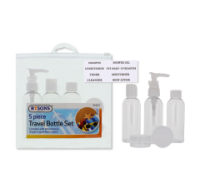 Rysons travel bottle set 5 pieces