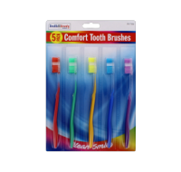 Rysons Family Pack Toothbrushes 5 Piece Set on hanging card
