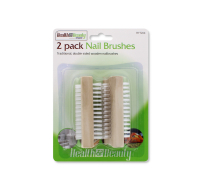 Rysons Wooden Nail Brushes 2 Pack