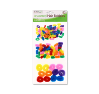 Rysons Velvet Hair Bobble Assortment 132 Pieces