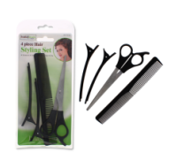 Rysons 4-Piece Hair Cutting and Styling Kit