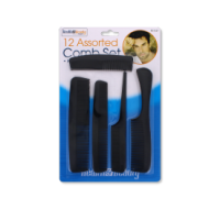 Rysons 12-Piece Professional Barber and Styling Comb Set