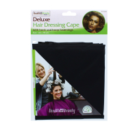Rysons Deluxe Hair Dressing Cape with hook and hoop fastenings