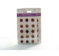 GEMSTONE STICKERS 15 PACK