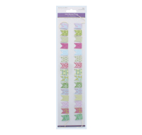 Mini Pennant Flags Vintage Chic 2 Pack