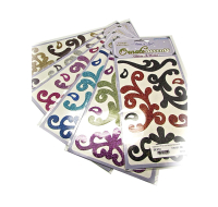 SCRAPBOOK GLITTER STICKERS ASSORTED