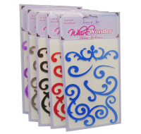 Scrapbook Glitter Brillants Whirl Stickers