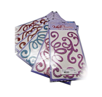 Scrapbook Glitter Whirl Stickers