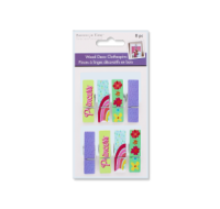 1.8 inch Wood Deco Clothespins X8 Princess