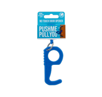 Blue No Touch Retractable Door Opener 0.8m