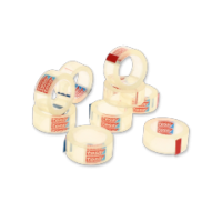 Small roll of clear adhesive tape for crafting