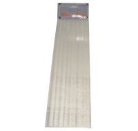 Scrapbook sticker velveteen borders with soft textured finish