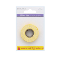 Ribbon Tape Make A Wish Yellow 1cm x 2.75m