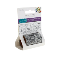 Colourful rolls of art therapy washi tape