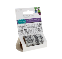 Art Therapy Washi Tape with cactus design