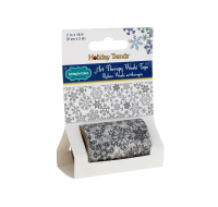 Art Therapy Washi Tape Snowflakes for crafts