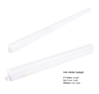 14W 4000K Daylight LED Batten Light Fitting
