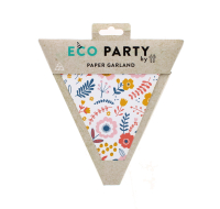 Talking Tables Eco Party Floral Paper Garland