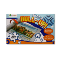Roll-up jigsaw puzzle mat for 1500 pieces
